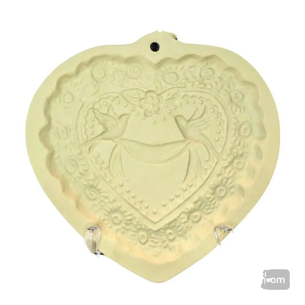 Brown Bag Cookie Mold Wedding Heart Doves Ribbons 1985 Wedding Shower 6